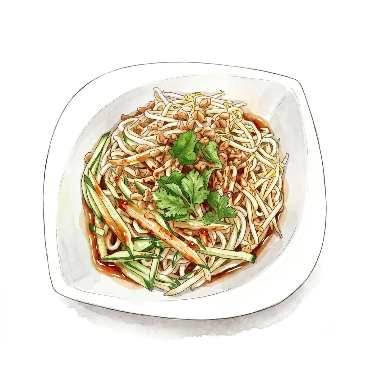 1. LiangPi - veganer Nudelsalat
