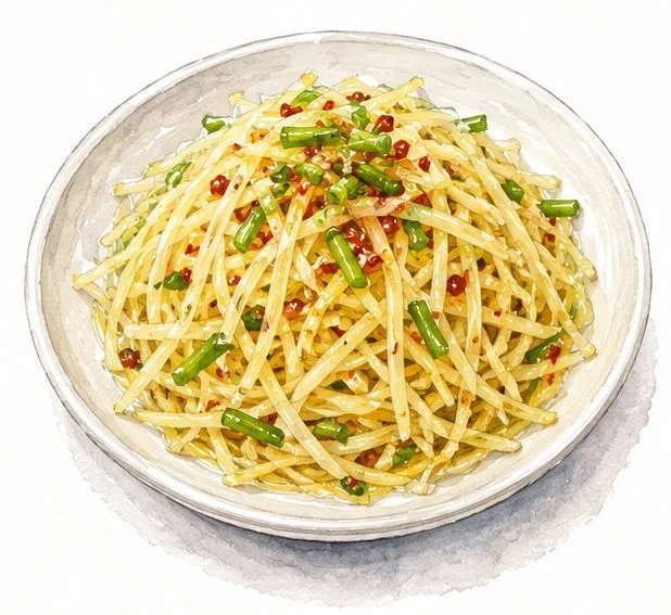 F. Chinesischer Kartoffelsalat